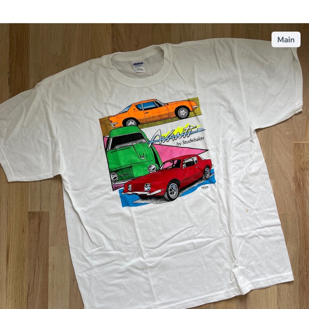 Avanti by Studebaker Neon Tee 🚗